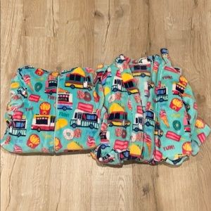 Matching robe and onesie